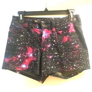 Lovesick Galaxy Low Rise Shorts